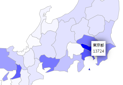 日本地図にデータを反映できるwebサービス 株式会社ファンブライト
